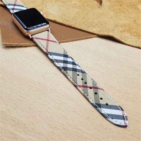 burberry watch strap replacement 22mm|authentic burberry apple watch band.